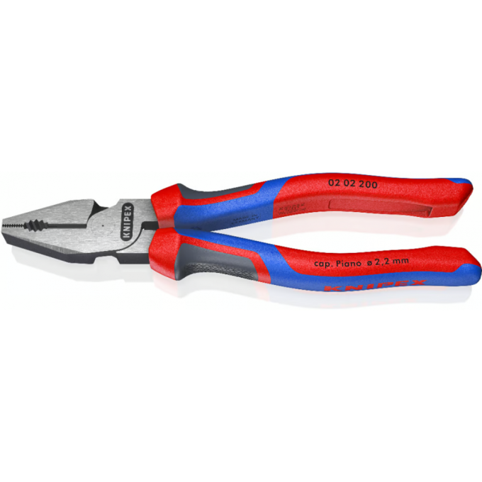 Плоскогубці комбіновані особливої міцності KNIPEX 02 02 200