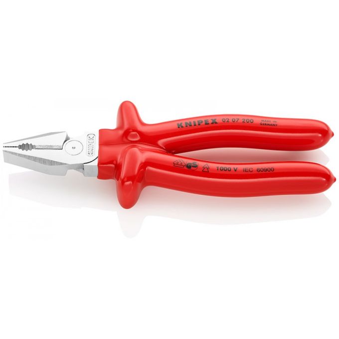 Плоскогубці комбіновані особливої потужності Knipex 02 07 200