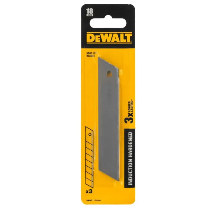 Леза запасні шириною 18 мм з сегментами, що відламуються DeWALT DWHT11719-0
