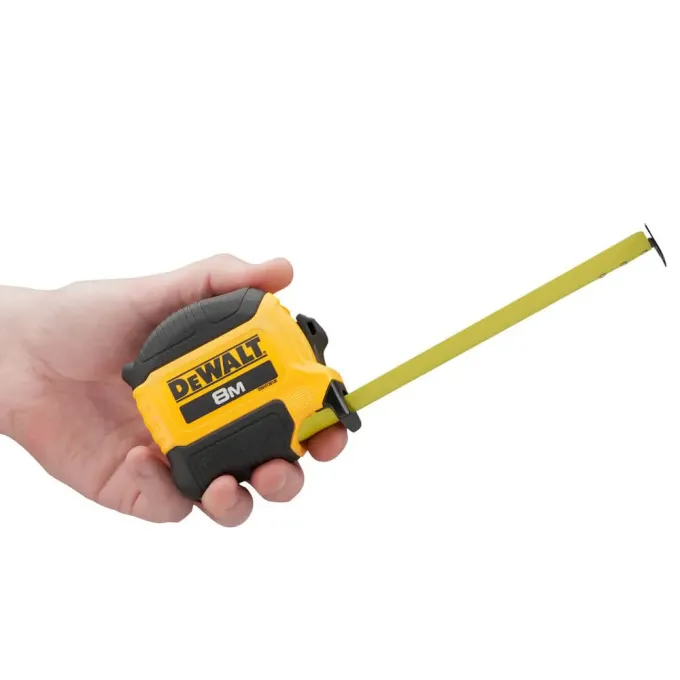 Рулетка вимірювальна "COMPACT", 8 м х 28 мм DeWALT DWHT38128-0