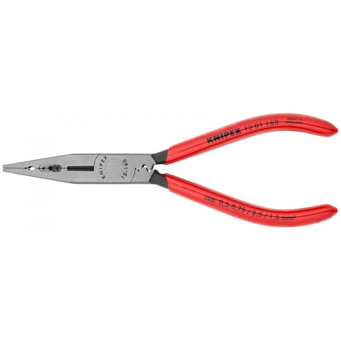 Плоскогубці для монтажу проводів KNIPEX 13 01 160