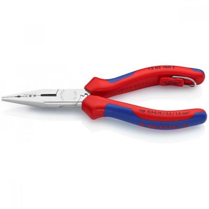 Плоскогубці для монтажу проводів KNIPEX 13 05 160 T