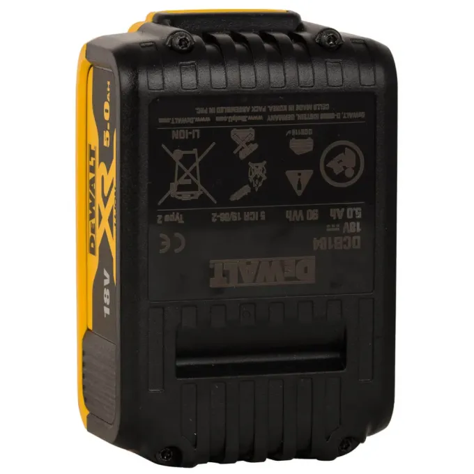 Набір акумуляторних батарей DeWALT DCB184P2