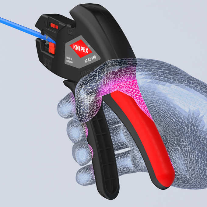 Автоматичний інструмент для видалення ізоляції KNIPEX, 12 62 180