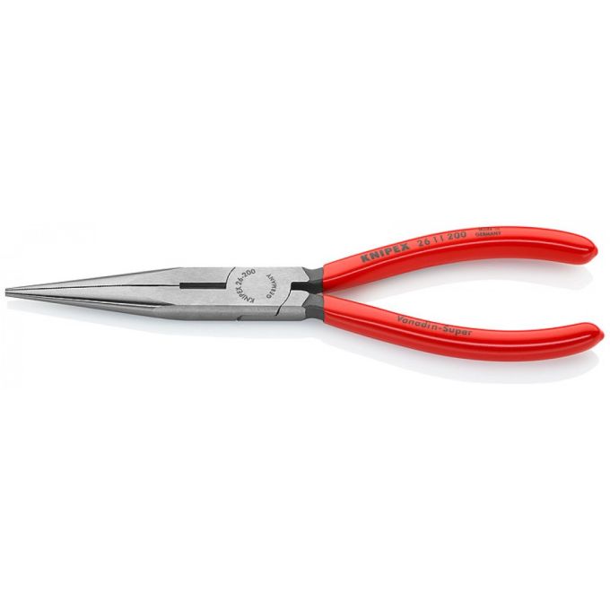 Плоскі круглогубці з ріжучими крайками KNIPEX 26 11 200