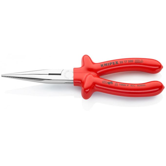 Плоскі круглогубці з ріжучими крайками KNIPEX 26 17 200