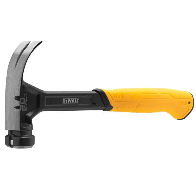 Молоток "CURVE-CLAW", суцільнометалевий, вага головки 567 г DeWALT DWHT51009-0