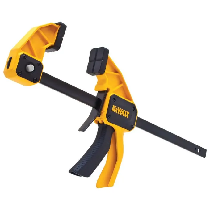 Струбцина "L" триггерная з максимальним зусиллям стиснення 135 кг DeWALT DWHT0-83193
