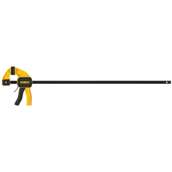 Струбцина "L" триггерна з максимальним зусиллям стиснення 135 кг DeWALT DWHT0-83195
