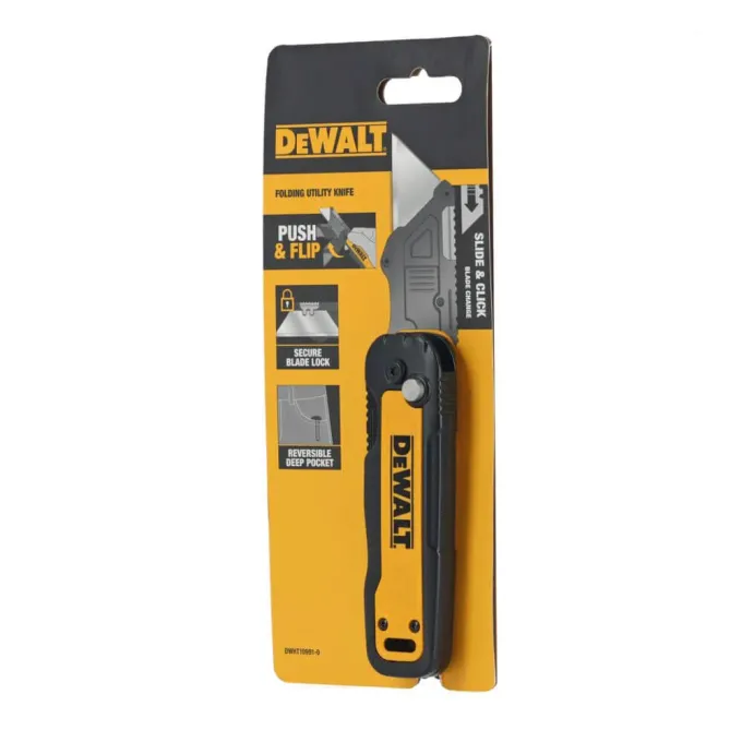 Ніж складаний з фіксованим лезом для оздоблювальних робіт DeWALT DWHT10991-0