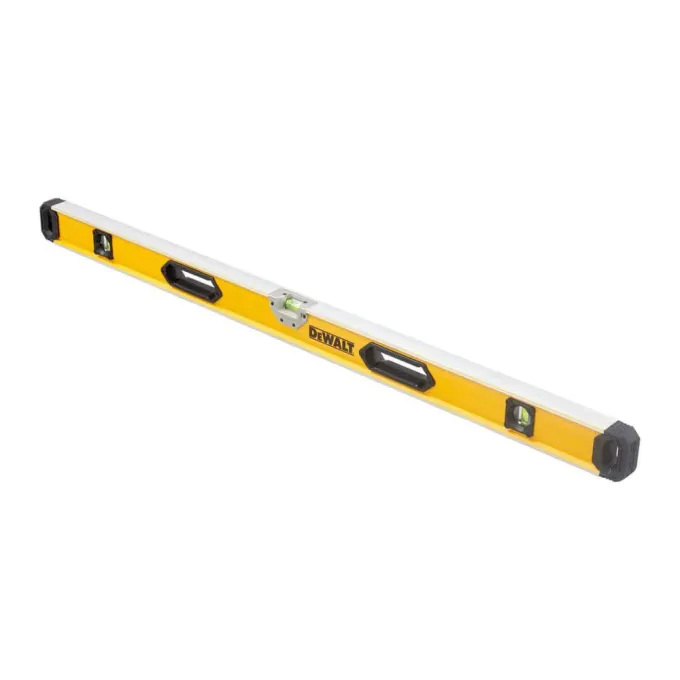 Рівень DeWALT "BOX BEAM LEVELS" алюмінієвий довжиною 1200 мм з трьома капсулами DeWALT DWHT0-43248
