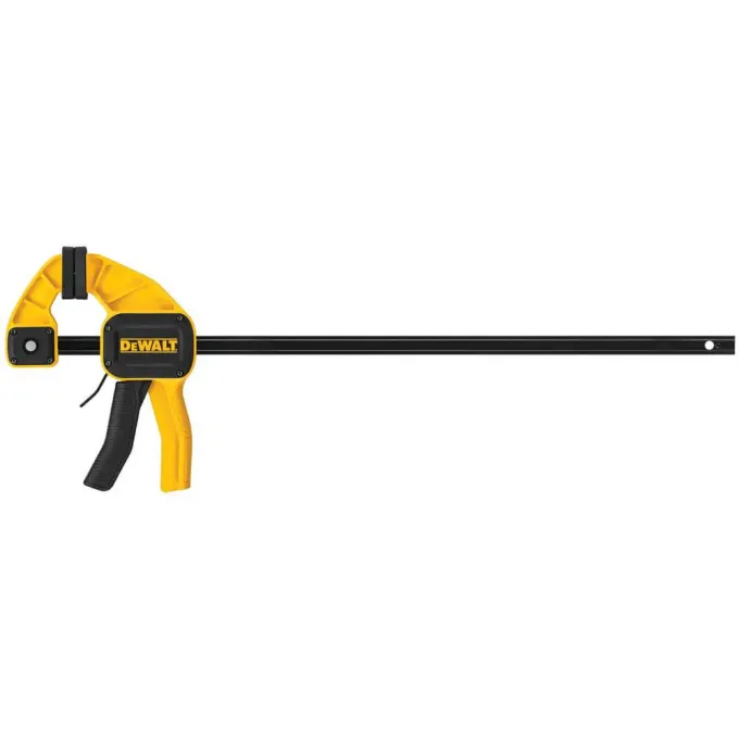 Струбцина "L" триггерна з максимальним зусиллям стиснення 135 кг DeWALT DWHT0-83194