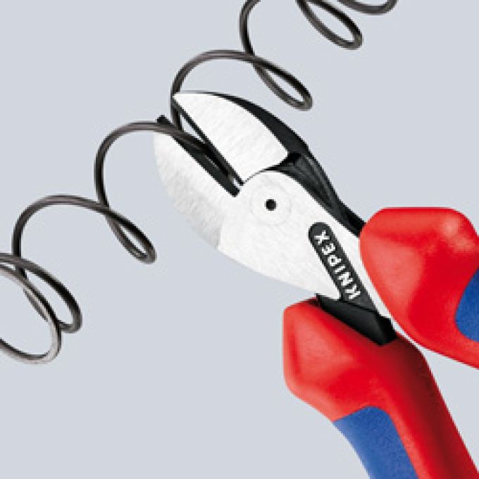 Кусачки бокові компактні KNIPEX X-Cut 73 05 160 (хромовані)