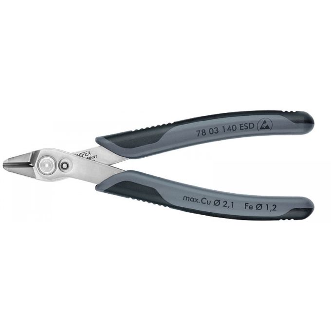 Кусачки Electronic Super Knips® XL ESD KNIPEX 78 03 140 ESD