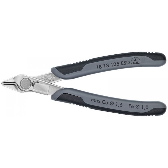 Кусачки Electronic Super Knips® ESD KNIPEX 78 13 125 ESD