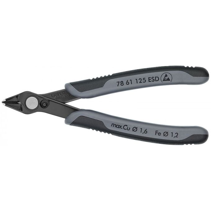Electronic Super Knips® ESD KNIPEX 78 61 125 ESD
