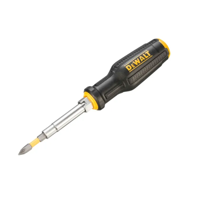 Викрутка - набір "FULL FIT 6 Way" з двома змінними бітами DeWALT DWHT66569-0