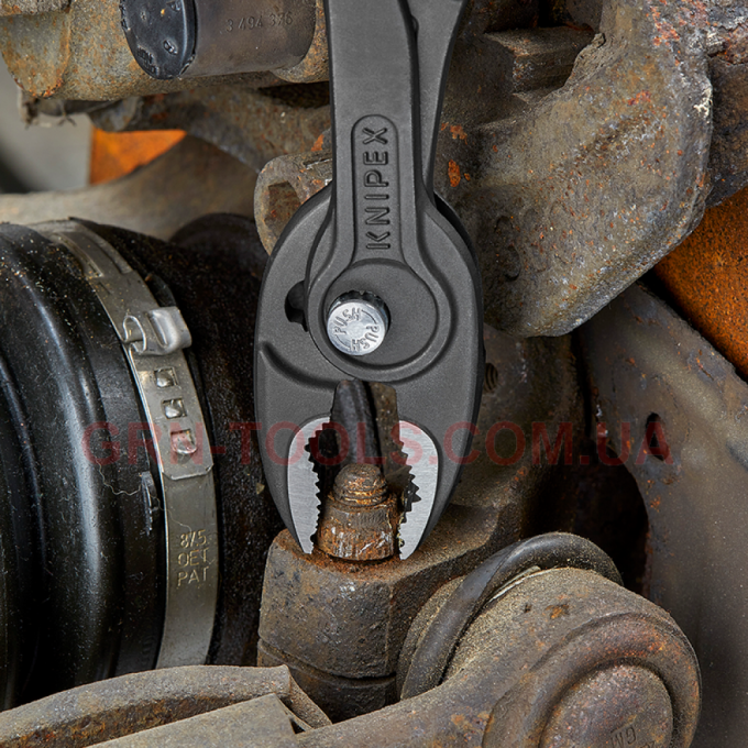 Кліщі з передним і боковим захватом KNIPEX TwinGrip 82 02 200