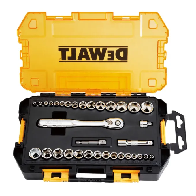 Набір головок 1/4", 3/8", 34 предмети DeWALT DWMT45034-0