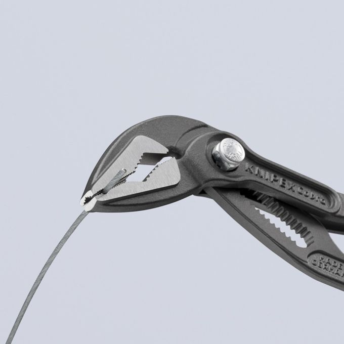 Високотехнологічні сантехнічні кліщі KNIPEX Cobra ES 87 51 180 (потоншені губки)