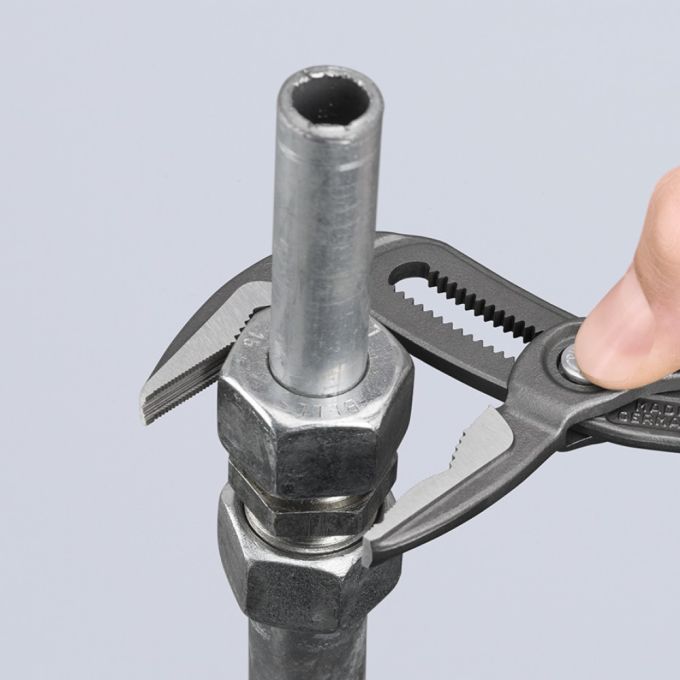 Високотехнологічні сантехнічні кліщі KNIPEX Cobra ES 87 51 180 (потоншені губки)