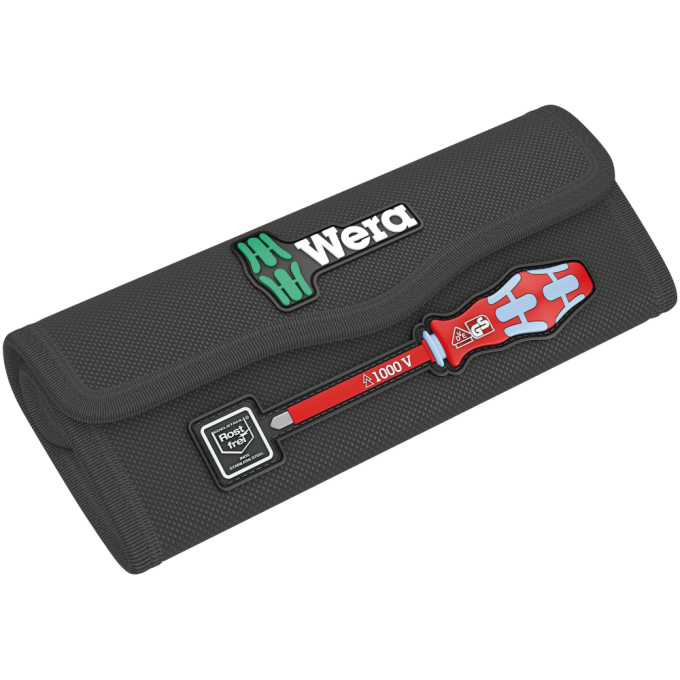 Викрутка зі змінними насадками WERA Kraftform Kompakt VDE Stainless 8 Slim 1 TIE, 05006630001