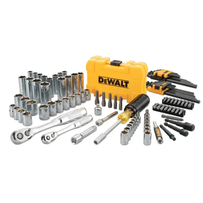 Набір головок, біт, ключів шестигранних 1/4" та 3/8", 108 предметів. DeWALT DWMT73801-1