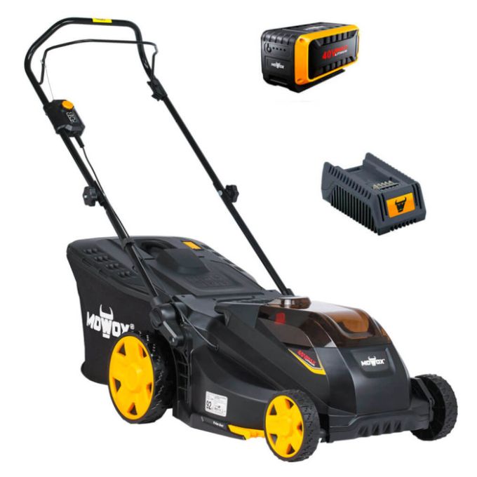 Аккумуляторная газонокосилка Mowox EM 4340 PX-Li с 1 акб 40V 2.5Ah и з/у BC 82 10000195