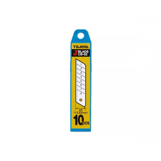 Сегментні леза 22 мм TAJIMA Endura J- Blade, CB62H, 10шт