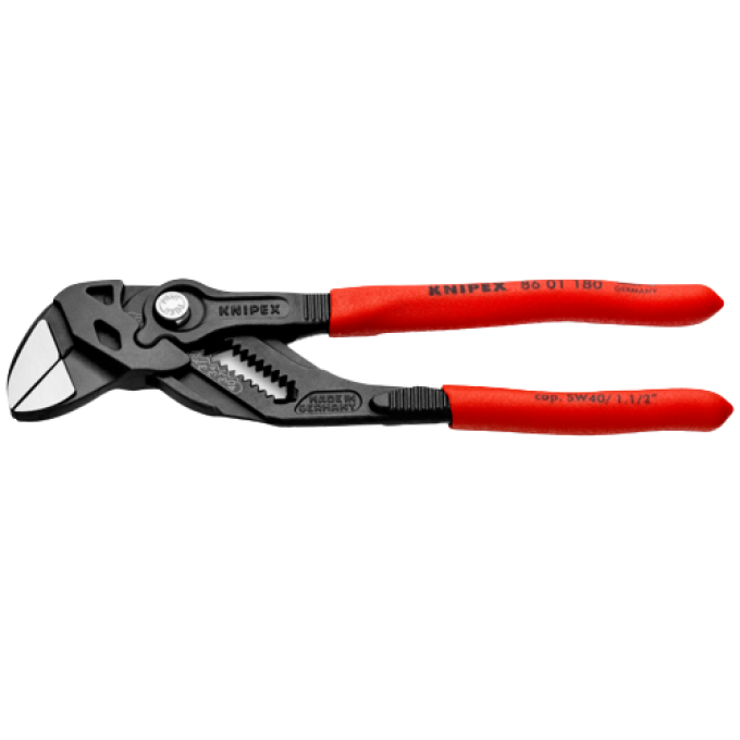 Кліщі переставні гайковий ключ KNIPEX 86 01 180