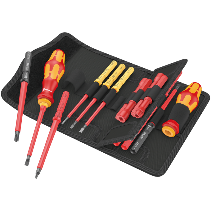 Викрутка зі змінними насадками WERA Kraftform Kompakt VDE 18 Imperial 1 TIE, 05006616001