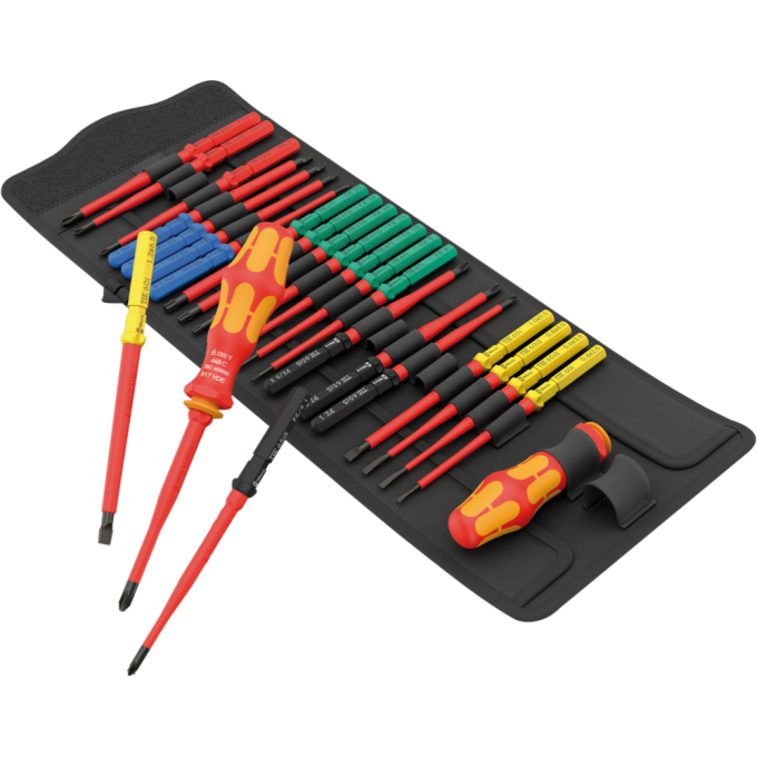 Викрутка зі змінними насадками WERA Kraftform Kompakt VDE Big Pack 1, 05006617001