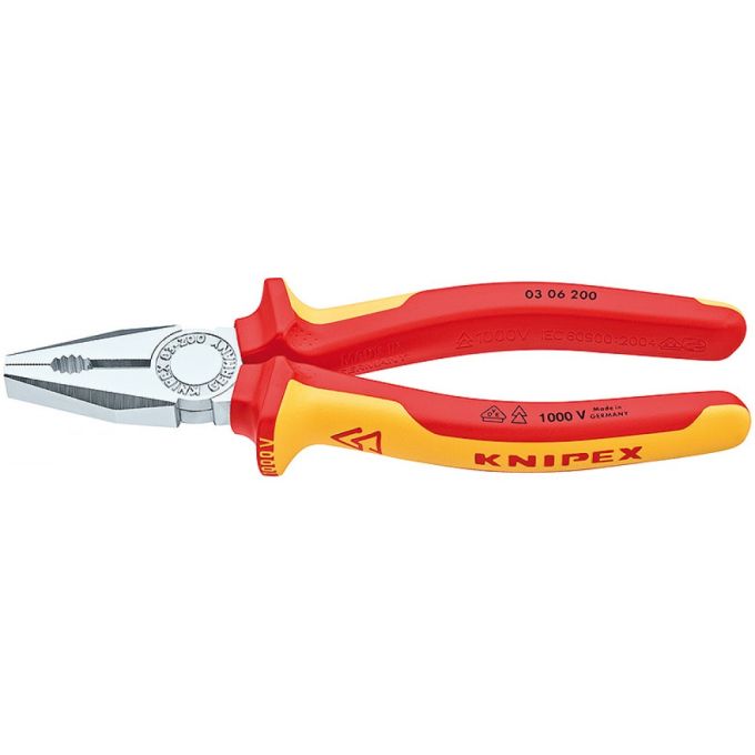 Плоскогубці комбіновані KNIPEX 03 06 200