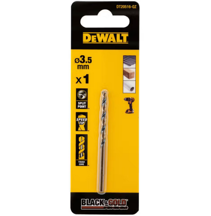 Свердло по металу Black & Gold DeWALT DT20516